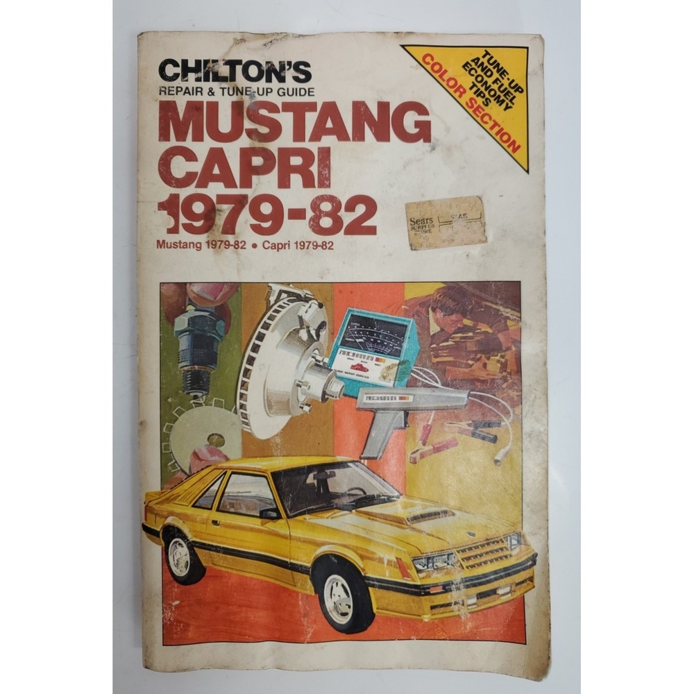 Chilton's ~ Mustang Capri 1979-82 ~ Repair ~ Tune-Up ~ VGC ~ Part no. 6963 - Picture 2 of 8